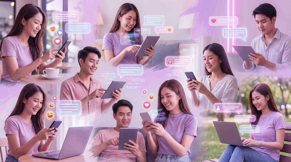 眼镜娘社区互动